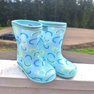 Toddler girls sz 4 rainboots